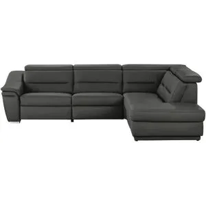 meinSofa Ecksofa  Ivonne ¦ schwarz ¦ Maße (cm): B: 294 H: 84 T: 245.0