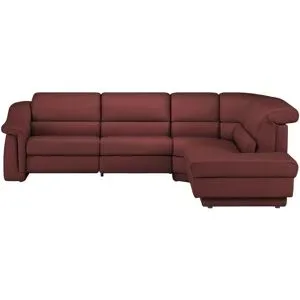Himolla Ecksofa  1301 ¦ rot ¦ Maße (cm): B: 294 H: 86 T: 256.0