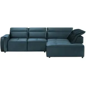 switch Ecksofa  Colombo ¦ blau ¦ Maße (cm): B: 296 H: 103 T: 227.0