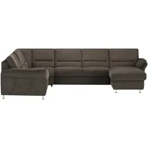 meinSofa Wohnlandschaft  Donald ¦ braun ¦ Maße (cm): B: 335 H: 89 T: 262.0