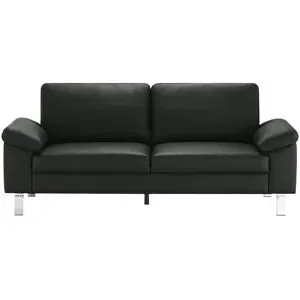 Höffner Einzelsofa  Bena ¦ schwarz ¦ Maße (cm): B: 208 H: 86 T: 97.0