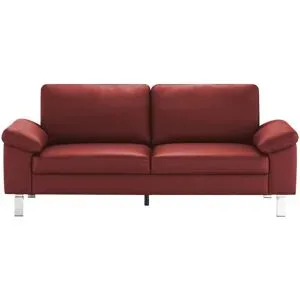 Höffner Einzelsofa  Bena ¦ rot ¦ Maße (cm): B: 208 H: 86 T: 97.0