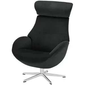 Höffner Fernsehsessel mit Memoryfunktion Globe ¦ schwarz ¦ Maße (cm): B: 79 H: 111 T: