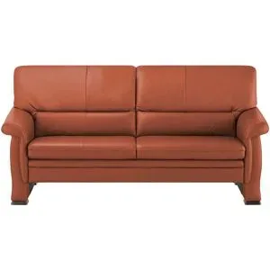 Himolla Ledersofa  2253 ¦ orange ¦ Maße (cm): B: 199 H: 96 T: 100.0