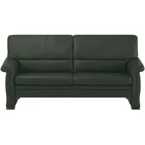 Himolla Ledersofa  2253 ¦ grün ¦ Maße (cm): B: 199 H: 96 T: 100.0