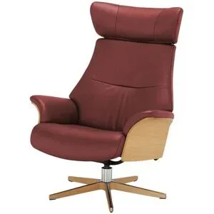 Höffner Drehsessel  Air ¦ rot ¦ Maße (cm): B: 80 H: 106 T: 78.0