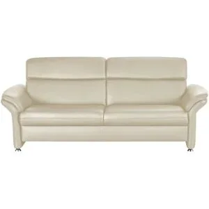 meinSofa Einzelsofa Leder Manon ¦ beige ¦ Maße (cm): B: 228 T: 92.0