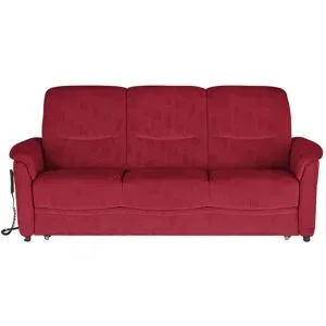Polstermöbel Oelsa Schlafsofa  Sarah ¦ rot ¦ Maße (cm): B: 223 H: 100 T: 92.0