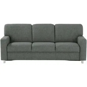 smart Sofa  Valencia ¦ grau ¦ Maße (cm): B: 212 H: 90 T: 93.0