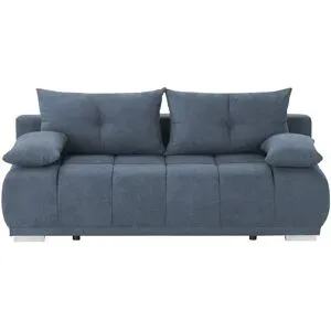 switch Schlafsofa mit Boxspringpolsterung  Gala ¦ blau ¦ Maße (cm): B: 208 H: 92