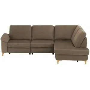 Max Schelling Ecksofa  Maximum Plus ¦ braun ¦ Maße (cm): B: 257 H: 89 T: 200.0