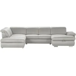 Lounge Collection Wohnlandschaft mit verschiedenen Funktionen Amanda ¦ grau ¦