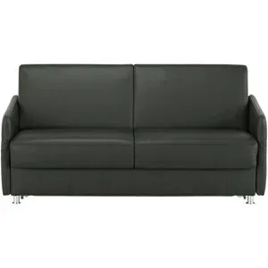 Höffner Schlafsofa  München ¦ grau ¦ Maße (cm): B: 177 H: 84 T: 100.0