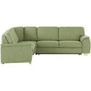 smart Ecksofa  Valencia ¦ grün ¦ Maße (cm): B: 250 H: 90 T: 280.0