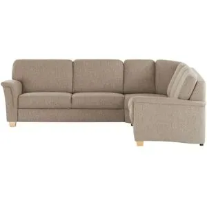 smart Ecksofa  Valencia ¦ braun ¦ Maße (cm): B: 272 H: 90 T: 242.0