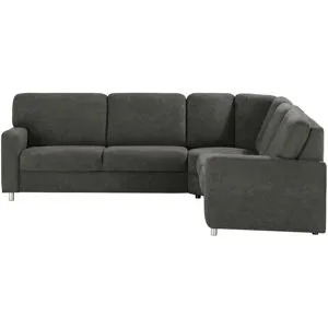 smart Ecksofa  Valencia ¦ schwarz ¦ Maße (cm): B: 266 H: 90 T: 236.0