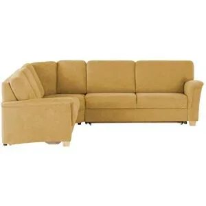 smart Ecksofa  Valencia ¦ gelb ¦ Maße (cm): B: 272 H: 242 T: 90.0