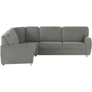 smart Ecksofa  Valencia ¦ grau ¦ Maße (cm): B: 271 H: 90 T: 241.0