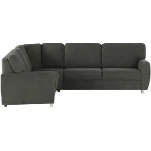 smart Ecksofa  Valencia ¦ schwarz ¦ Maße (cm): B: 271 H: 90 T: 241.0