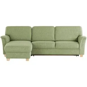 smart Ecksofa  Valencia ¦ grün ¦ Maße (cm): B: 269 H: 90 T: 173.0
