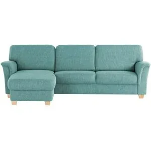smart Ecksofa  Valencia ¦ türkis/petrol ¦ Maße (cm): B: 265 H: 90 T: 173.0
