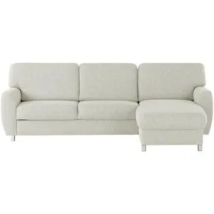 smart Ecksofa  Valencia ¦ grau ¦ Maße (cm): B: 261 H: 90 T: 173.0