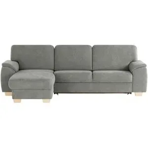 smart Ecksofa  Valencia ¦ grau ¦ Maße (cm): B: 281 H: 90 T: 173.0