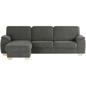 smart Ecksofa  Valencia ¦ schwarz ¦ Maße (cm): B: 281 H: 90 T: 173.0