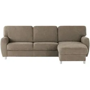 smart Ecksofa  Valencia ¦ braun ¦ Maße (cm): B: 263 H: 90 T: 173.0