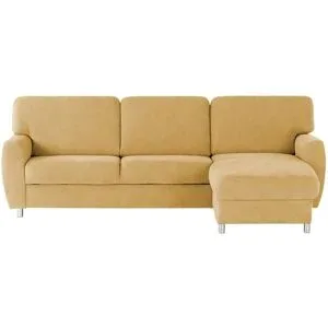 smart Ecksofa  Valencia ¦ gelb ¦ Maße (cm): B: 263 H: 90 T: 173.0