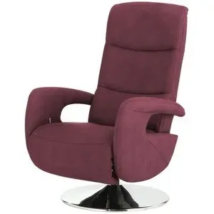 meinSofa Sessel mit Relaxfunktion Franzi-S ¦ rot ¦ Maße (cm): B: 71 H: 110 T: