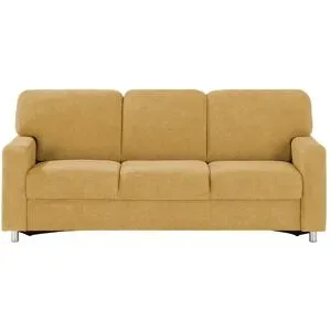 smart Sofa  Valencia ¦ gelb ¦ Maße (cm): B: 212 H: 90 T: 93.0