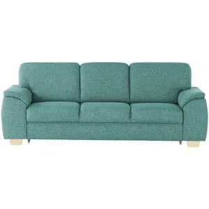 smart Sofa  Valencia ¦ türkis/petrol ¦ Maße (cm): B: 240 H: 90 T: 93.0