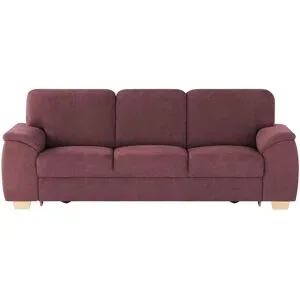 smart Sofa  Valencia ¦ rot ¦ Maße (cm): B: 240 H: 90 T: 93.0
