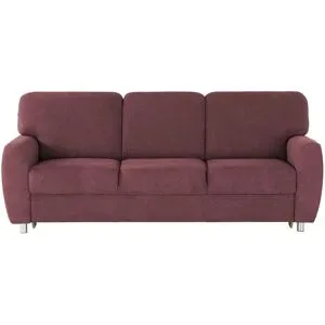 smart Sofa  Valencia ¦ rot ¦ Maße (cm): B: 220 H: 90 T: 93.0