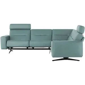 Stressless Ecksofa  Stella ¦ türkis/petrol ¦ Maße (cm): B: 288 H: 78 T: 258.0