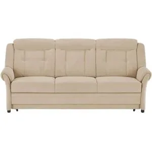 Polstermöbel Oelsa Einzelsofa mit Vorziehfunktion Andorra ¦ beige ¦ Maße (cm):
