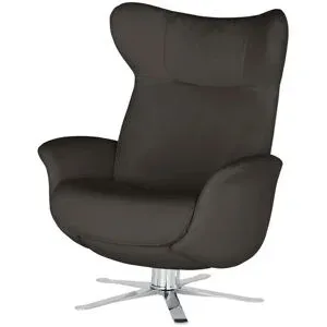 JOOP! Drehsessel Leder 8114 ¦ braun ¦ Maße (cm): B: 82 H: 104 T: 83.0