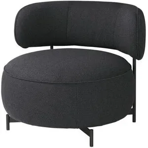 JOOP! Drehsessel aus Flachgewebe Characters ¦ schwarz ¦ Maße (cm): B: 88 H: 75