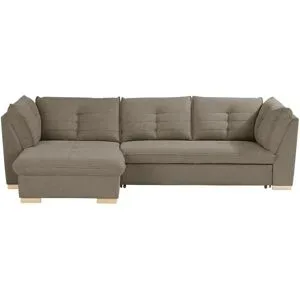 smart Ecksofa  Imperia ¦ braun ¦ Maße (cm): B: 290 H: 85 T: 161.0