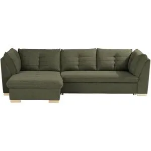 smart Ecksofa  Imperia ¦ grün ¦ Maße (cm): B: 290 H: 85 T: 161.0