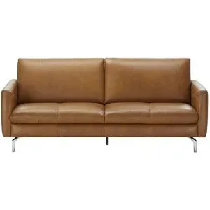 Natuzzi Editions Einzelsofa Echtleder C 083 ¦ braun ¦ Maße (cm): B: 198 H: 84 T: