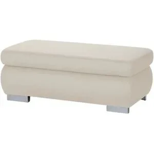 Lounge Collection XXL-Hocker  Kathrin ¦ creme ¦ Maße (cm): B: 129 H: 47 T: 64.0