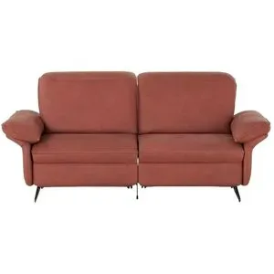 Himolla Sofa 2 5-sitzig  1077 ¦ rot ¦ Maße (cm): B: 194 H: 87 T: 108.0