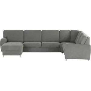 smart Wohnlandschaft  Valencia ¦ grau ¦ Maße (cm): B: 341 H: 90 T: 240.0