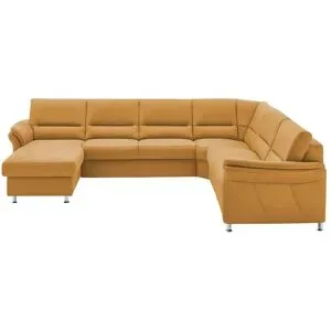meinSofa Wohnlandschaft mit Boxspringpolsterung  Donald ¦ gelb ¦ Maße (cm): B: