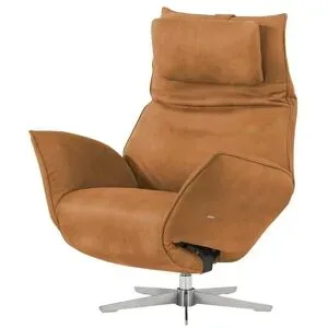Koinor Ledersessel mit elektrischer Relaxfunktion Safira ¦ orange ¦ Maße (cm):