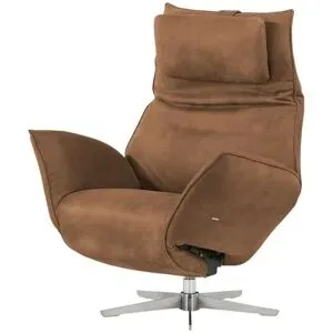 Koinor Ledersessel mit elektrischer Relaxfunktion Safira ¦ braun ¦ Maße (cm): B: