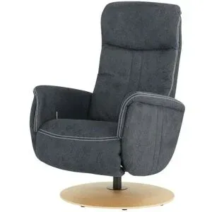 meinSofa Drehsessel  Franzi ¦ blau ¦ Maße (cm): B: 71 H: 112 T: 83.0