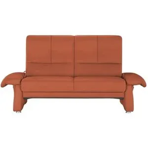 Himolla Ledersofa  6001 ¦ orange ¦ Maße (cm): B: 173 H: 102 T: 86.0